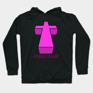 PINK CROSS Hoodie